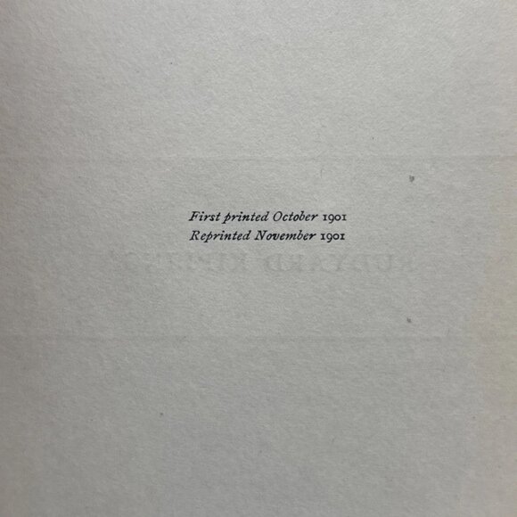 Kim by Rudyard Kipling (Reprinted 1902) Macmillan & Co. Illustrated Hardcover - Picture 10 of 10